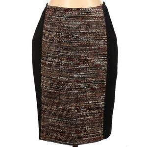 Lafayette 148 Womens Size 4 Tweed Pencil Skirt Wool Blend Stretch Fully Lined